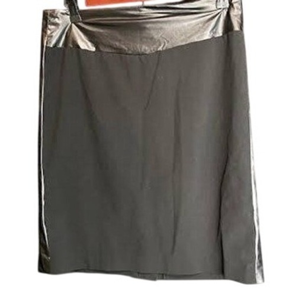 Womens Black Pencil‎ Skirt Knee Length Career Office Business Casual